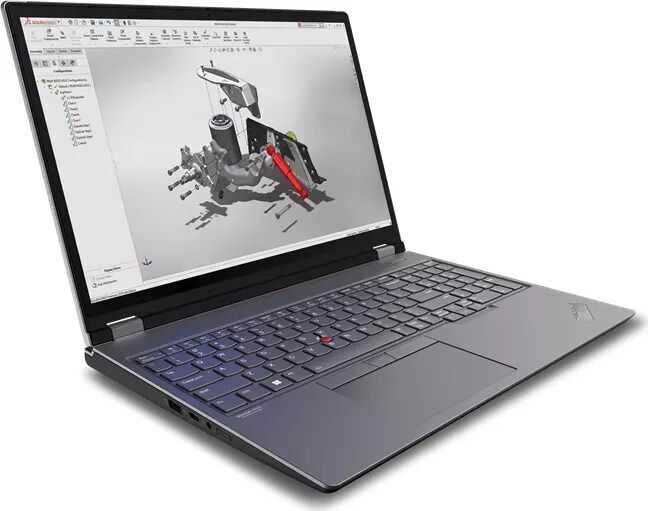 IBM ThinkPad P16 G2   i7-13850HX   16"   32 GB   512 GB SSD   WQXGA   FP   Tastaturbeleuchtung   RTX A1000   Win 11 Pro   DE - Refurbished