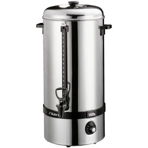 Saro Heißwasserspender Hot Drink, einstellbar 30°C-110°C, 2400 Watt, aus Edelstahl, silber, 19 Liter