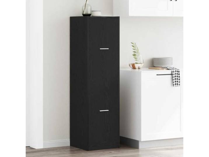 KGHFDVB Apothekerschrank 40 x 41 x 144,5 cm Holzwerkstoff Modernes Design, Viel Stauraum, Für Wohnung Und Büro, Einfache Montage