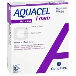 Aquacel Foam Adh 10x10 cm