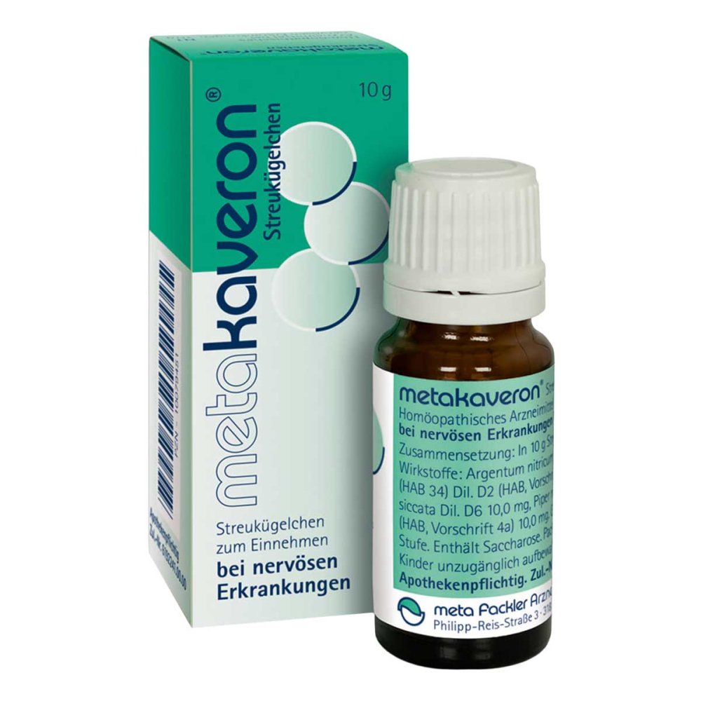 meta Fackler Arzneimittel GmbH Metakaveron Globuli 10079451