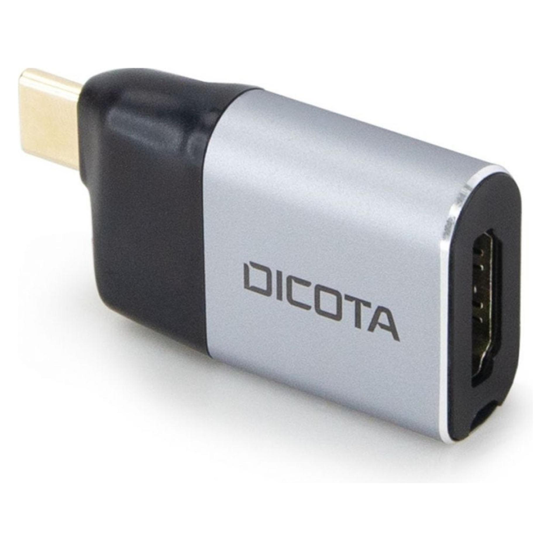 Dicota USB-C to HDMI Mini Adapter with PD (4k/100W) silver (HDMI) (D32047)