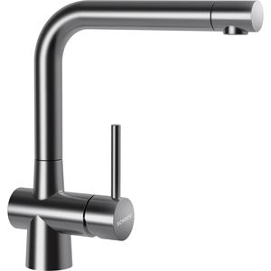 SCHOCK Küchenarmatur Laios 517000EDM, Edelstahl, Hochdruck, 360° schwenkbar