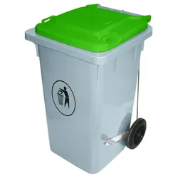 Araven Abfalleimer 100 Liter, grün