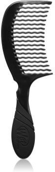 Wet Brush Pro Detangling Comb escova para fácil penteado de cabelo Black 1 un.. Pro Detangling Comb