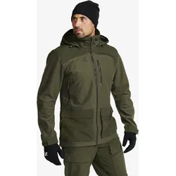 Trace Silent Softshell Jacket Herren Deep Depths, Größe:M - Jacken > Softshelljacken - Grün