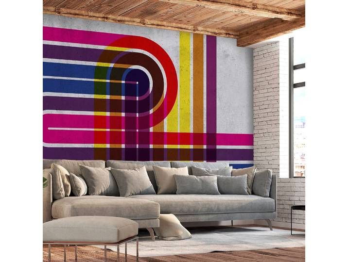 Vlies Fototapete Technicolor 400 x 280cm 400 x 280 cm