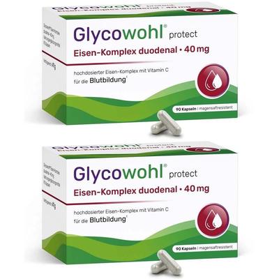 Glycowohl Eisen-Komplex duodenal 40 mg+Vit.C Kaps. 2x 2x90 St Kapseln