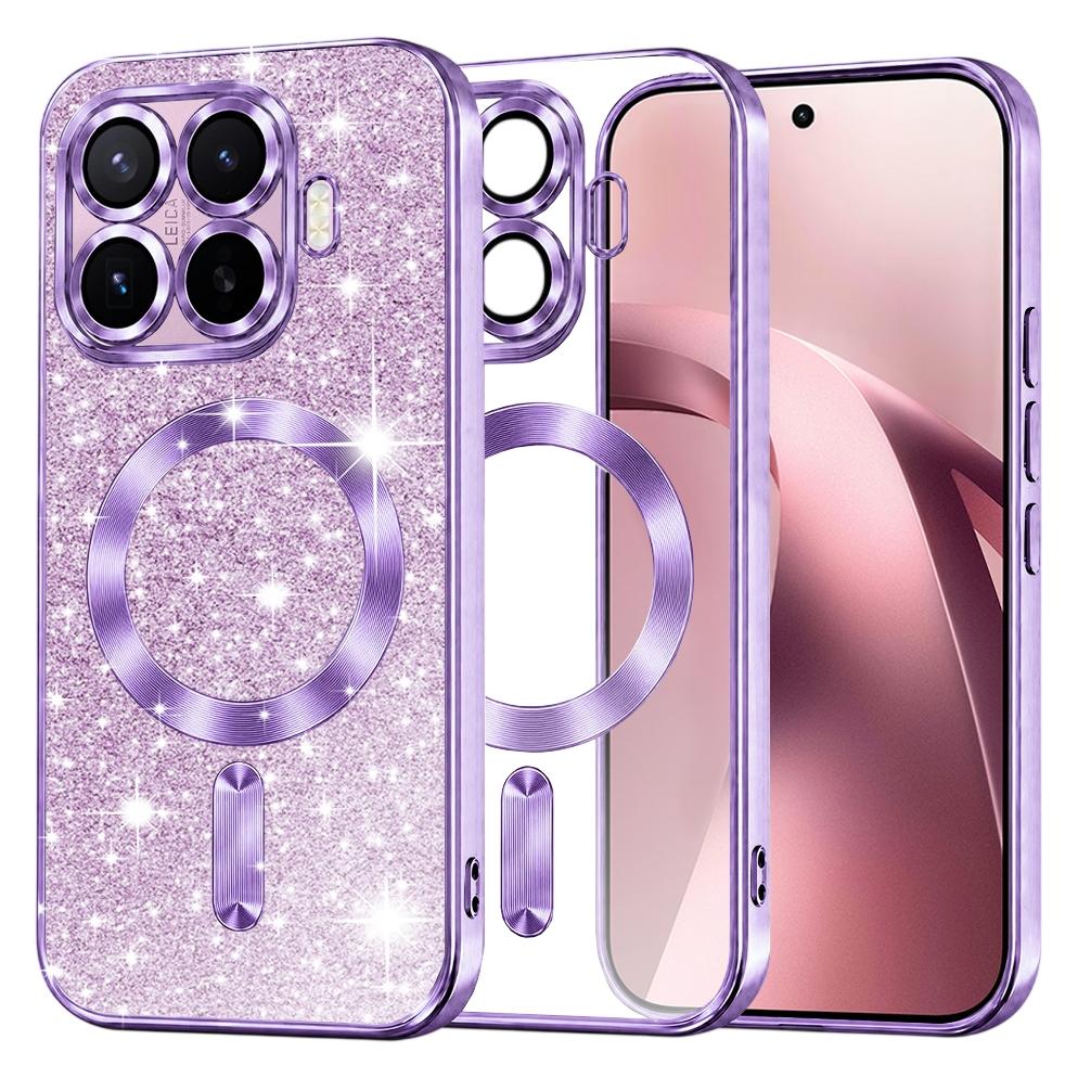 Techsuit - Luxury Glitter MagSafe - Xiaomi 17T - Light Purple (Xiaomi 17T) (76520970)