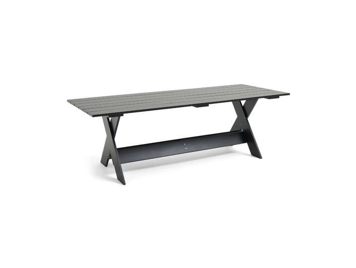 HAY Crate Dining Table Tisch 180x89,5 cm Kiefernholz lackiert Black