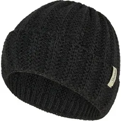 STERNTALER Strickmütze Rippenstrick, Größe 45 in Schwarz Schwarz