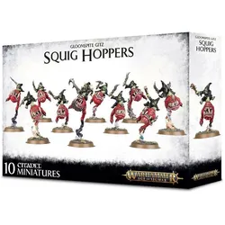 Games Workshop Warhammer Age of Sigmar - Gloomspite Gitz Squig Hoppers (Kunststoff)