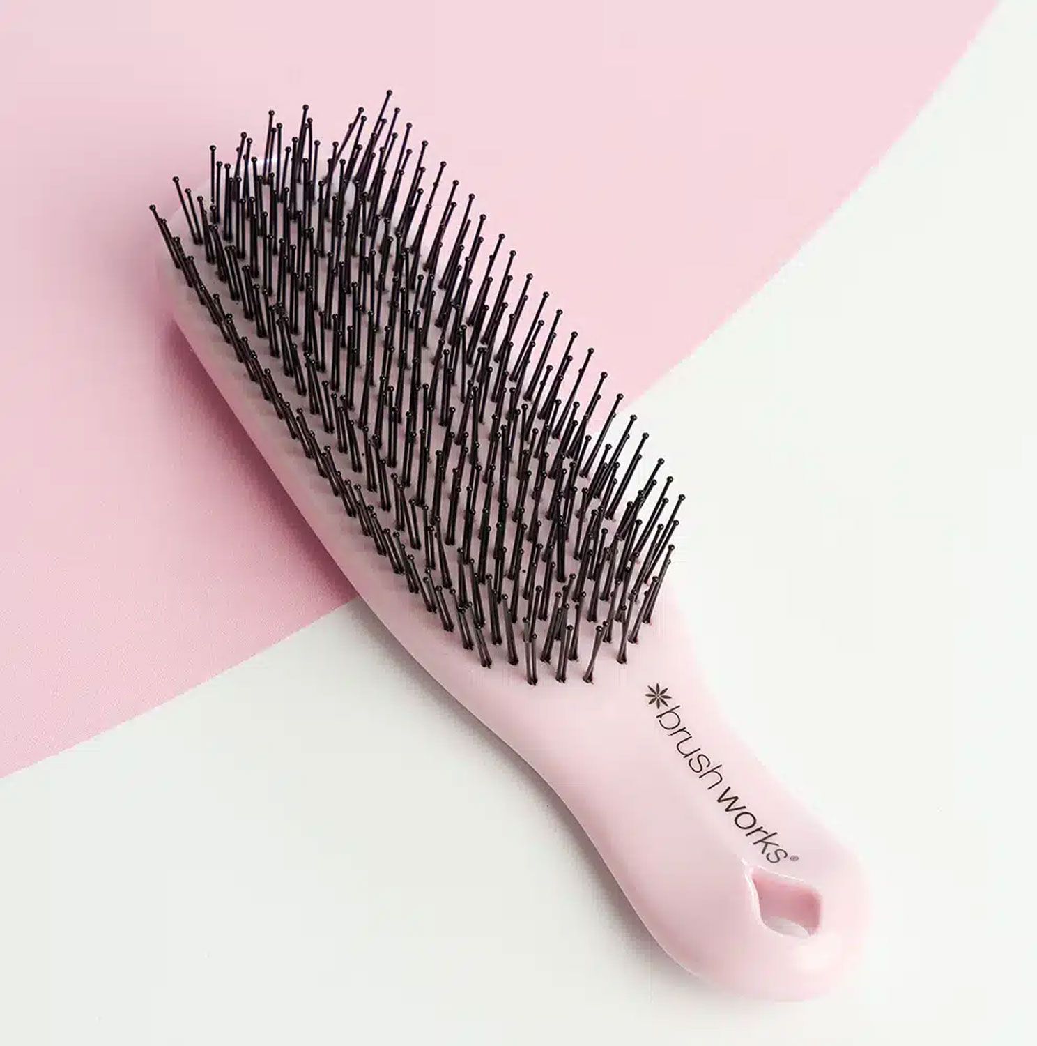BRUSHWORKS Easyglide Detangling Hair Brush