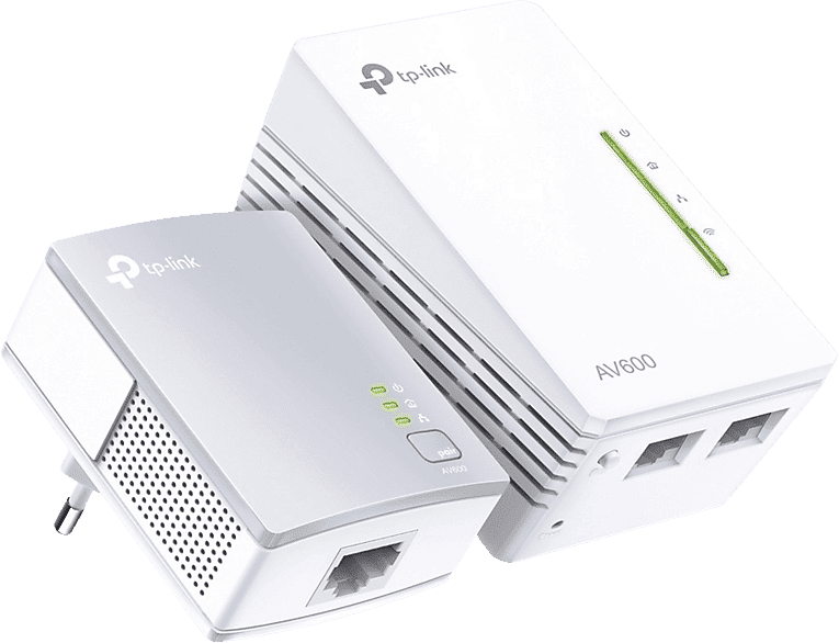PLC - TP-Link Powerline AV600, HomePlug AV (HPAV), IEEE 1901 802.11b/g/n