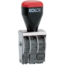 Datumstempel 4mm Monat in Buchstaben