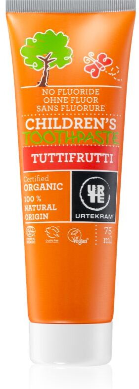 Urtekram Children's Toothpaste Tutti-Frutti dentifrice pour enfants 75 ml
