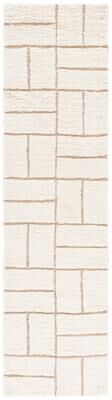 SAFAVIEH Hand-Woven Casablanca Hardine Shag Wool Rug