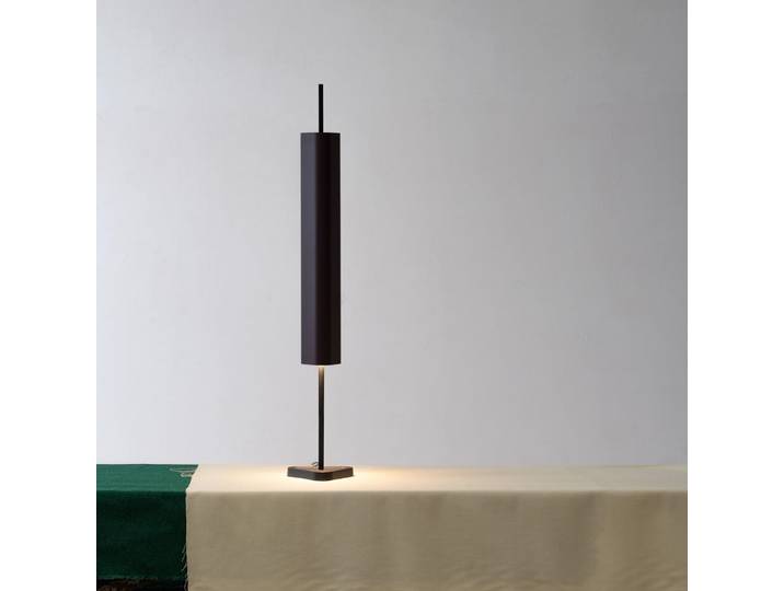 Emi Tischleuchte Deep Red - Flos - Wohnzimmer - Design - Aluminium - Gebündelt