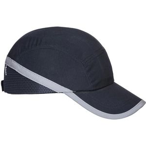 Portwest Anstoßkappe PW79, marine, ABS-Schale, langer Schirm, Einheitsgröße