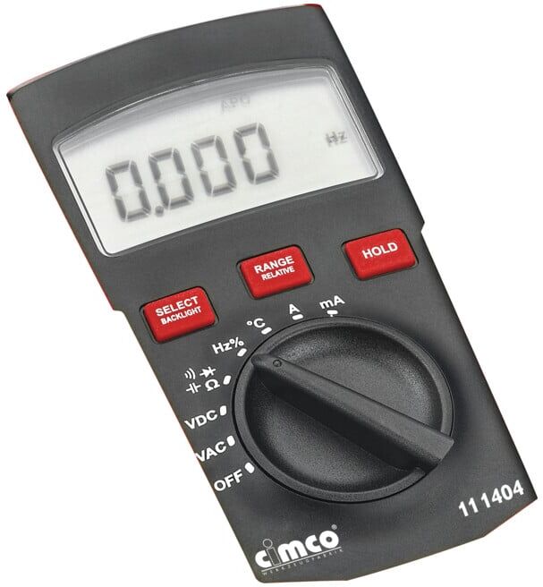 Cimco Multimètre numérique 111404 (111404)