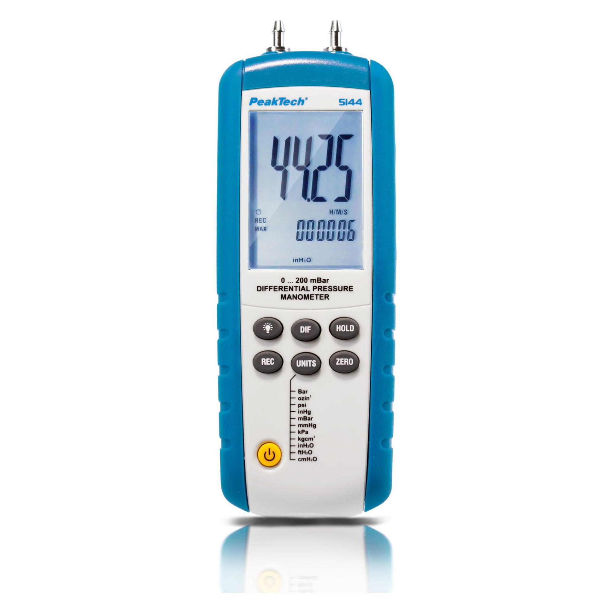 Peaktech P 5144 Differenzdruck-Manometer (P 5144)