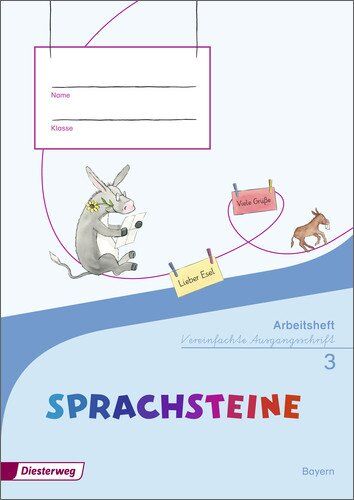 SPRACHSTEINE Sprachbuch - Ausgabe 2014 für Bayern: Arbeitsheft 3 VA - Preis vom 05.10.2026 03:47:11 h