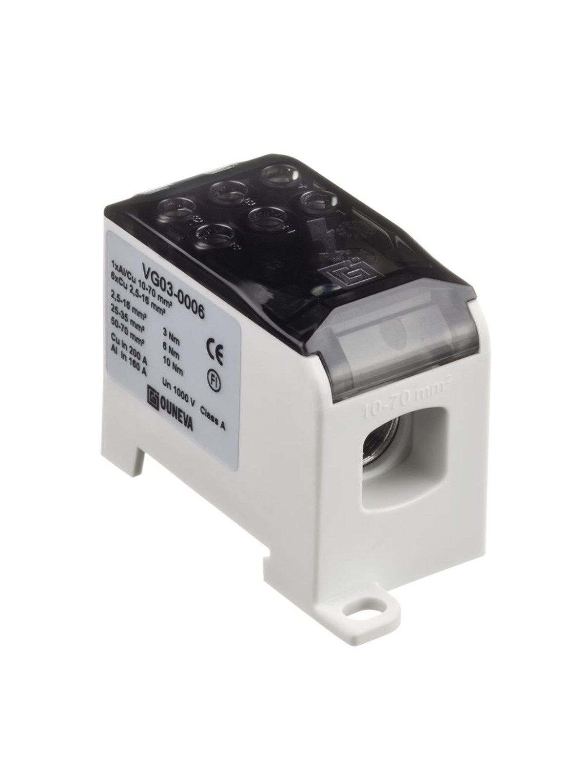 Ouneva Ojl-connector 200 a / 70 mm2