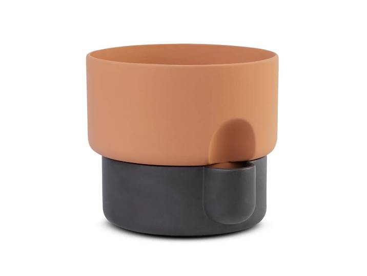 Northern Pot avec auto-arrosage Oasis moyen Ø20.5 cm Terre cuite-marron foncé