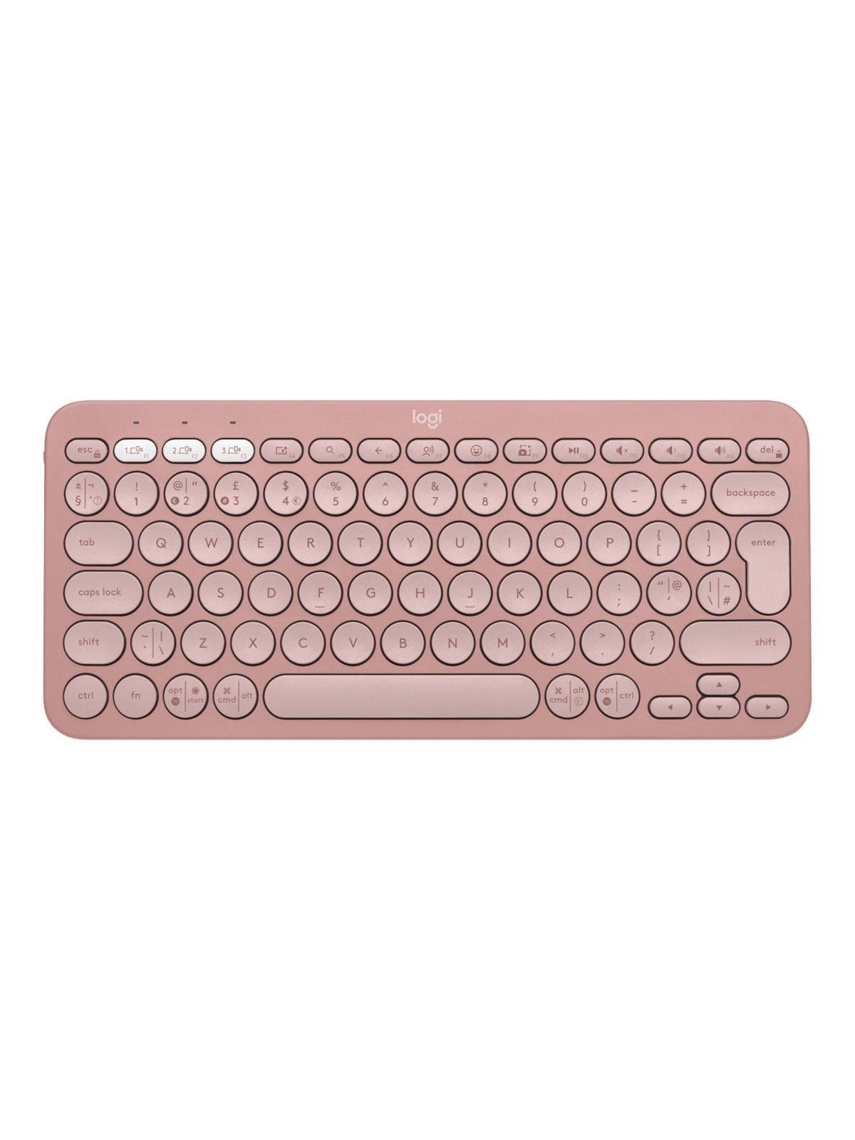 Logitech Pebble Keys 2 K380s - Tastatur - Englisch (UK) - Pink