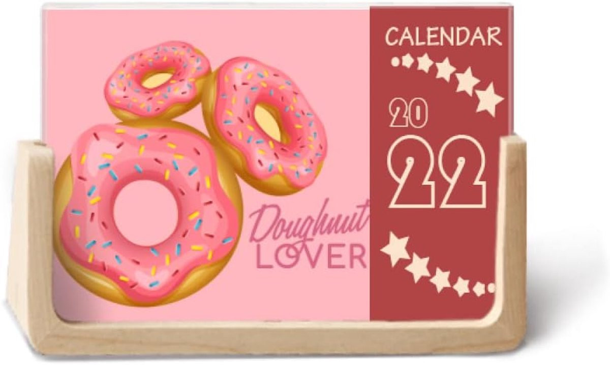 Bureau Kalender Frame Fotolijst voor Desktop Organisatie met Houten Frame - 102 x 152 cm