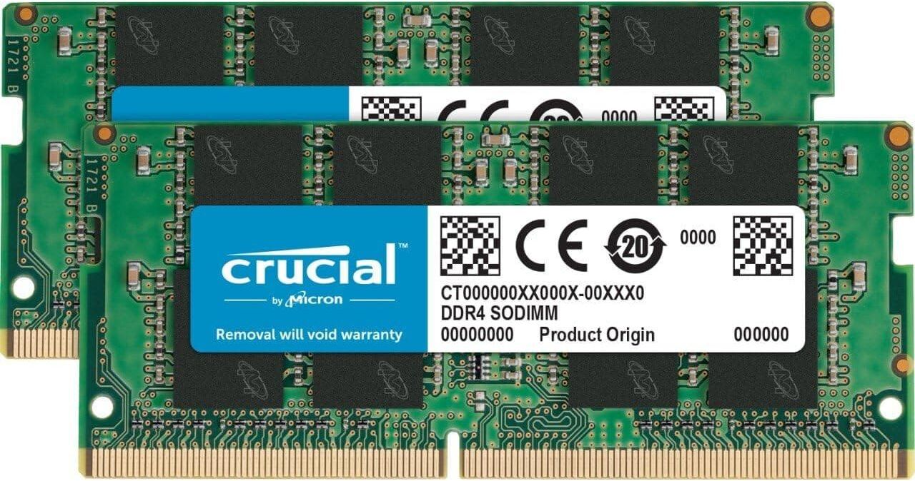 Crucial 8GB (2x4GB) DDR4 2400MHz CL17 Laptop Memory Kit – CT2K4G4SFS824A