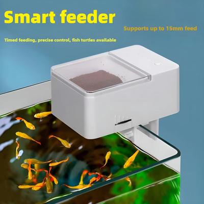 Inspired Finds Automatic Fish Feeder With 4 Speed Timer Smart Aquarium & Turtle Food Dispenser fw 03