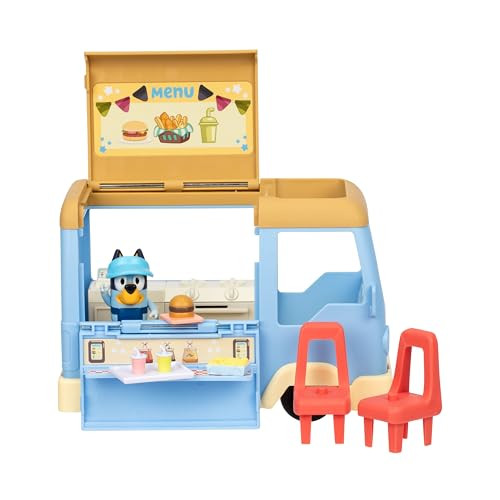 Bluey Food Truck Speelset met accessoires en exclusief figuur
