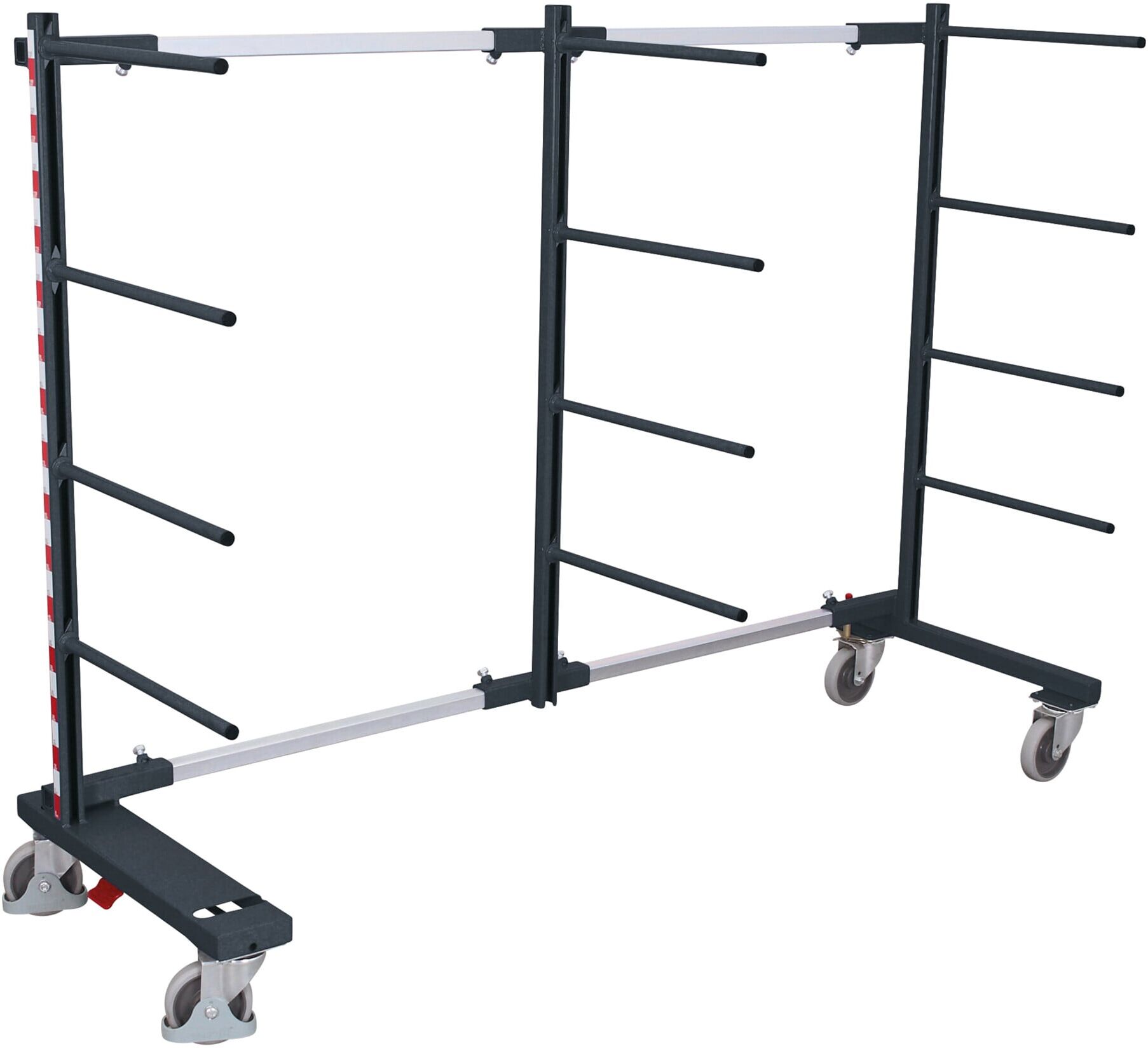 Variofit Tragarmwagen einseitig RAL 7016 (sw-210.006/AG)