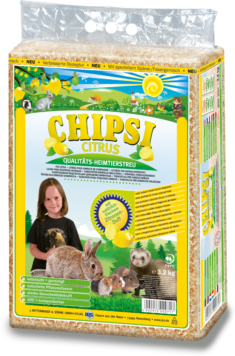 Chipsi - Citrus Bedding shavings 3.2kg - (400297300071)