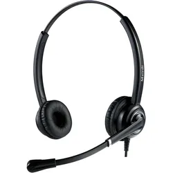 Yealink Mairdi MRD-612D n??hlavka dvouu??n?? (Kabelgebunden), Office Headset, Schwarz