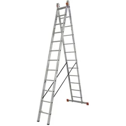 Krause MONTO Sprossen-MehrzweckLeiter - Dubilo 2x12 Sprossen