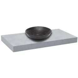 Naturel Dolce Waschtischplatte ohne Becken 80x8x50 cm Beton matt DO8050BE