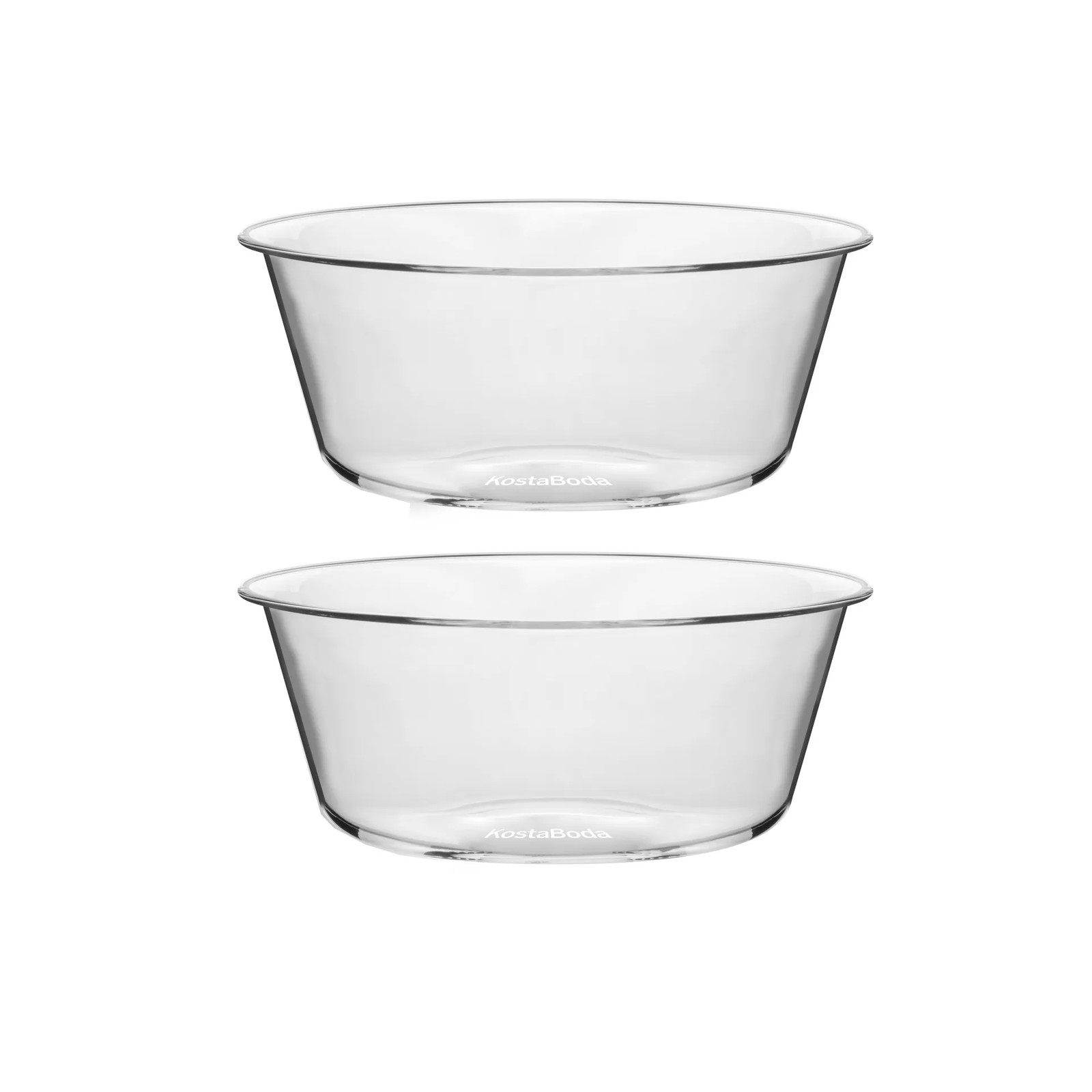 Kosta Boda Innocent schaal 2-pack Ø 14,5 cm