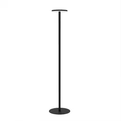 Lumisky VIVIA Hohe Solar-Stehlampe H145CM Stahl Schwarz