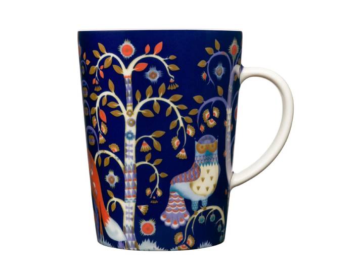 Iittala - Taika Becher mit Henkel, 0.4 l, blau