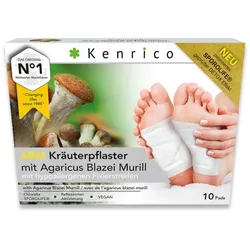 ABM Kräuterpflaster mit  Agaricus Blazei Murill 10 St