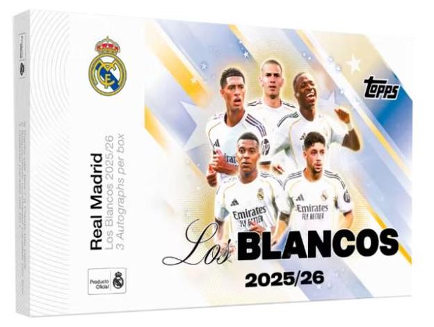 2025/26 Topps Real Madrid Los Blancos Hobby Box