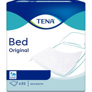 TENA Inkontinenzunterlagen Bed Original, Einweg, 60x90cm, Aufnahme ca. 1170ml, wasserfest, 35 Stück