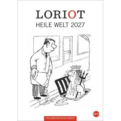 Loriot Heile Welt Halbmonatskalender 2027
