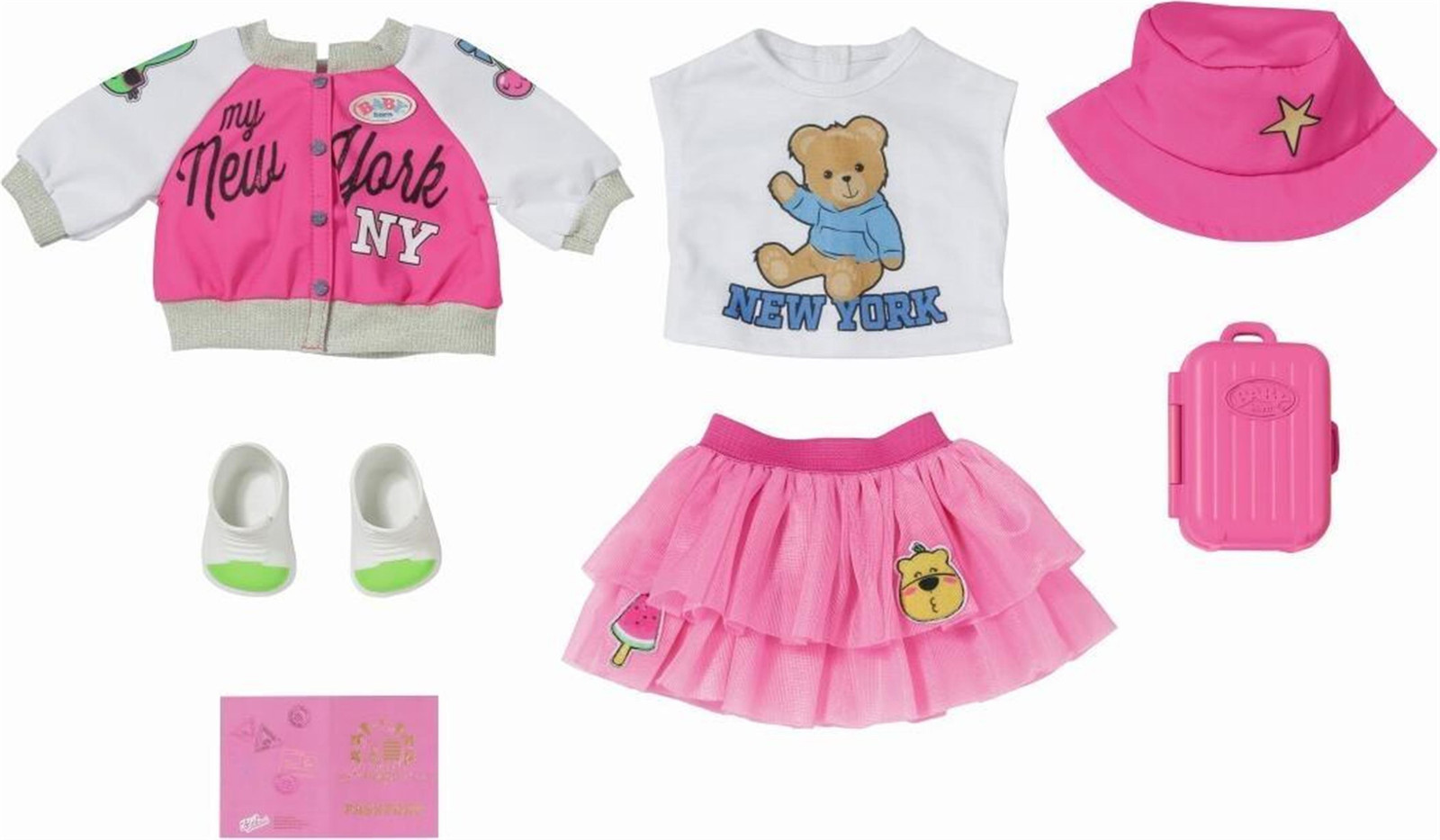 BABY born Deluxe Reisoutfit, 43 cm