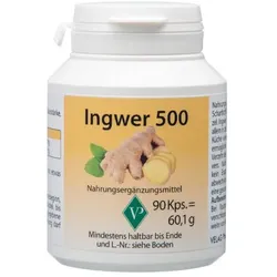 INGWER 500 Kapseln 90 St
