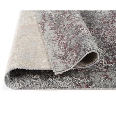 OCI DIE TEPPICHMARKE "JUWEL LIRAY, auch als Läufer und in Rund" rund 20 mm Höhe Kurzflor, Wohnzimmer, Marmor Optik, Hoch Tief Effekt, dichte Qualität