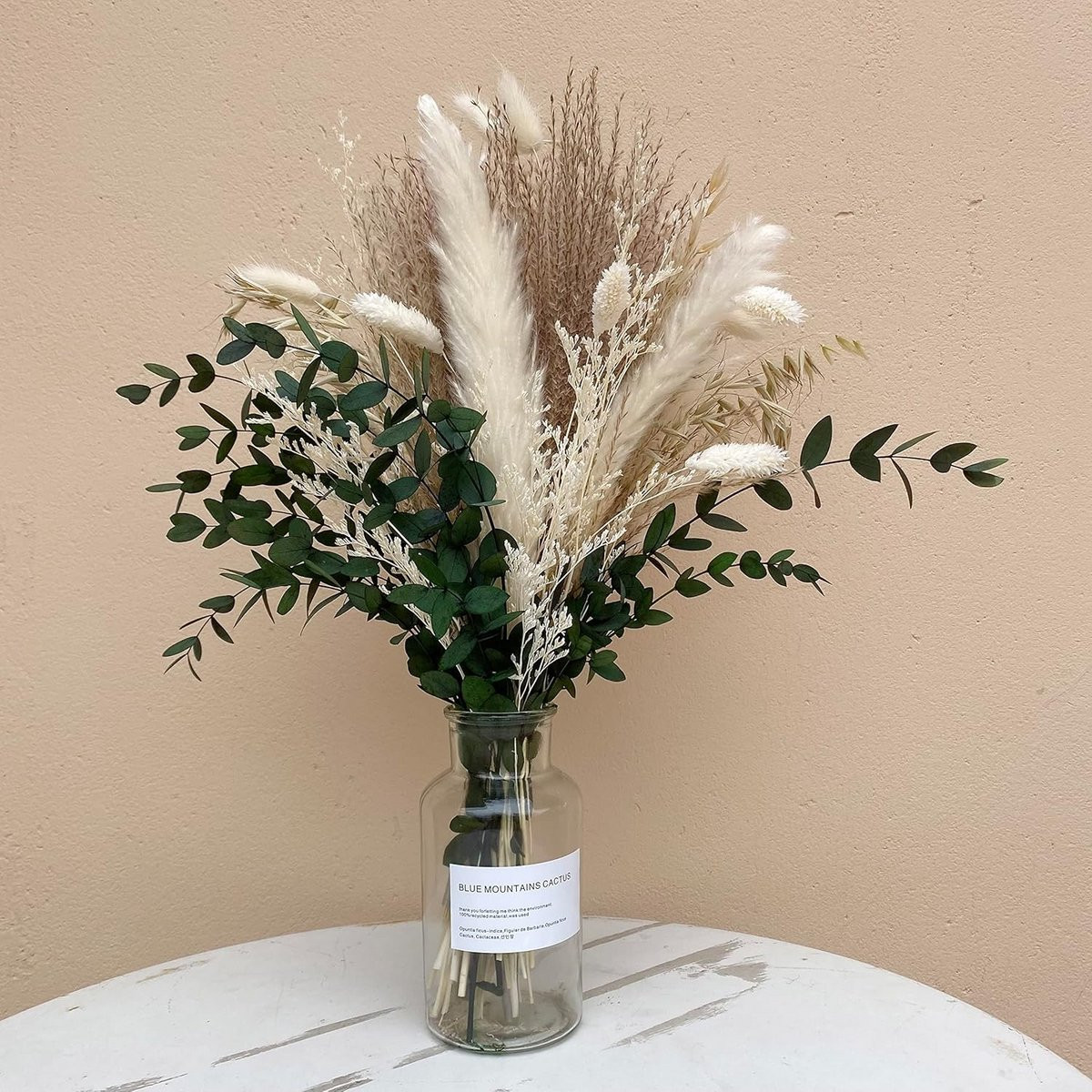 Gedroogd Pampasgras - Pluimen voor Decoratie en Vaas