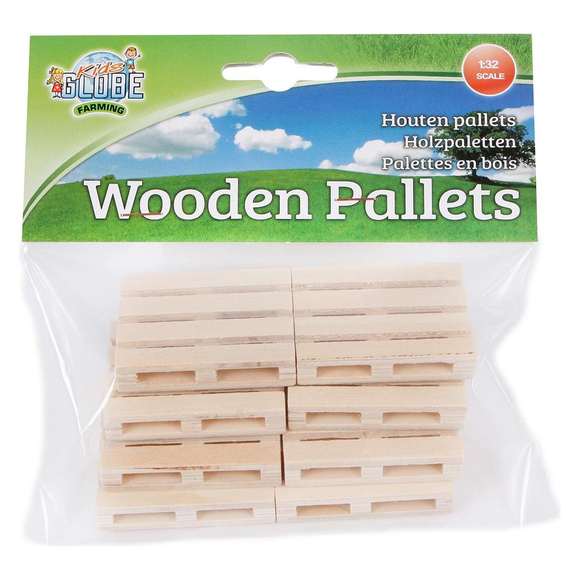 Kids Globe Farming Holzpaletten 1:32 (610761)